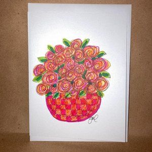 Original Artwork by Gamali Blank Note Card